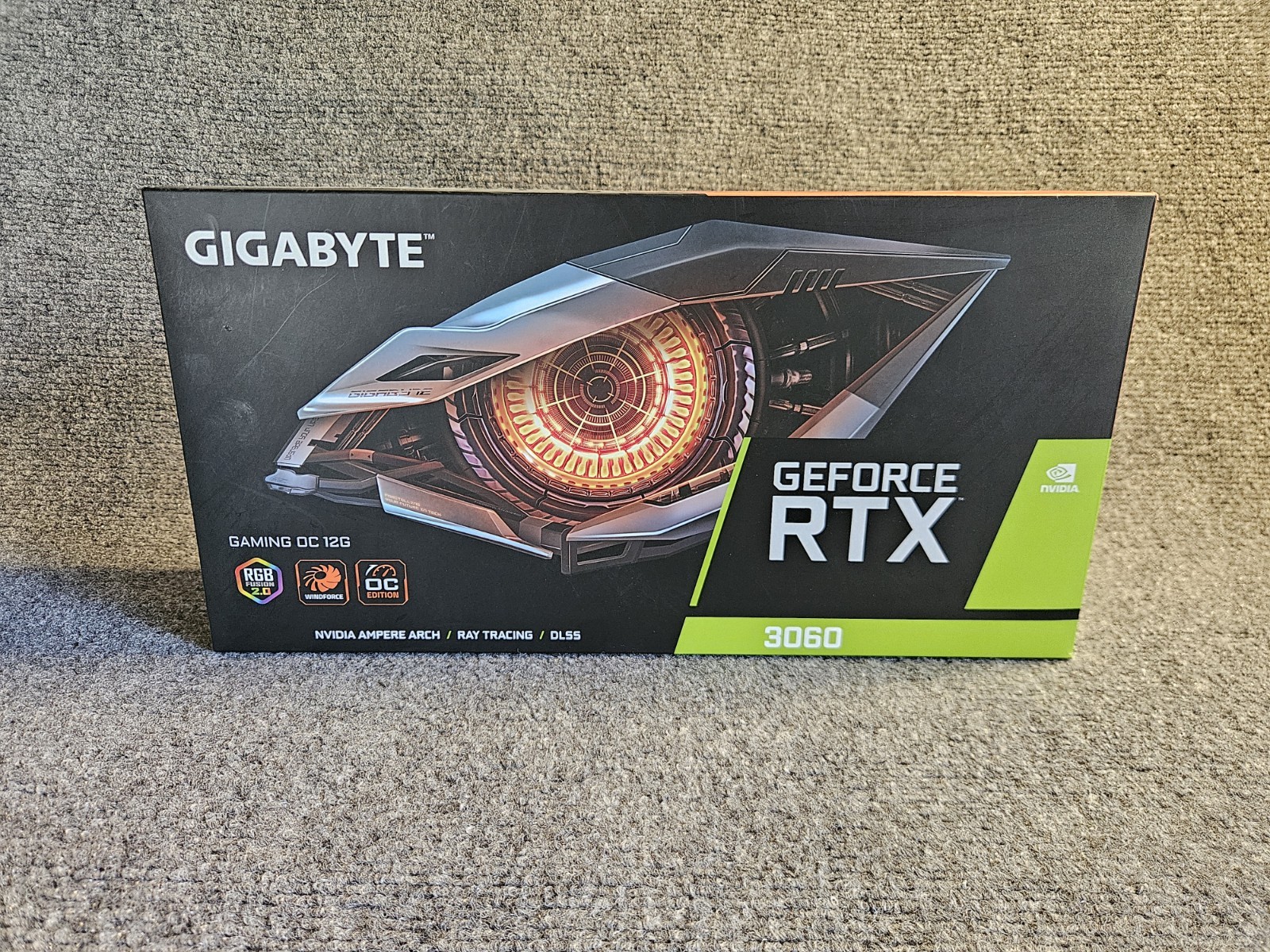 GIGABYTE NVIDIA GeForce RTX 3060 OC 12G WINDFORCE 3X Graphics Card READ