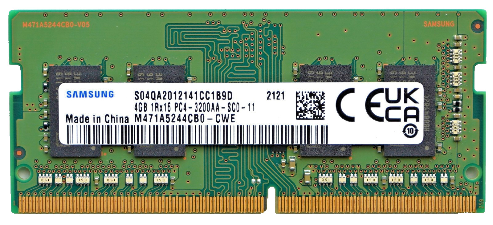 M471A5244CB0-CWE For Samsung 4GB PC4-3200AA-SC0-11 DDR4-3200 Laptop Memory