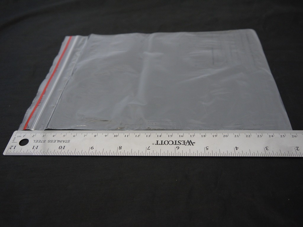 NEW 100Pcs 18cmX26cm 1.2mil Reclosable Seal Ziplock Plastic Clear Bags
