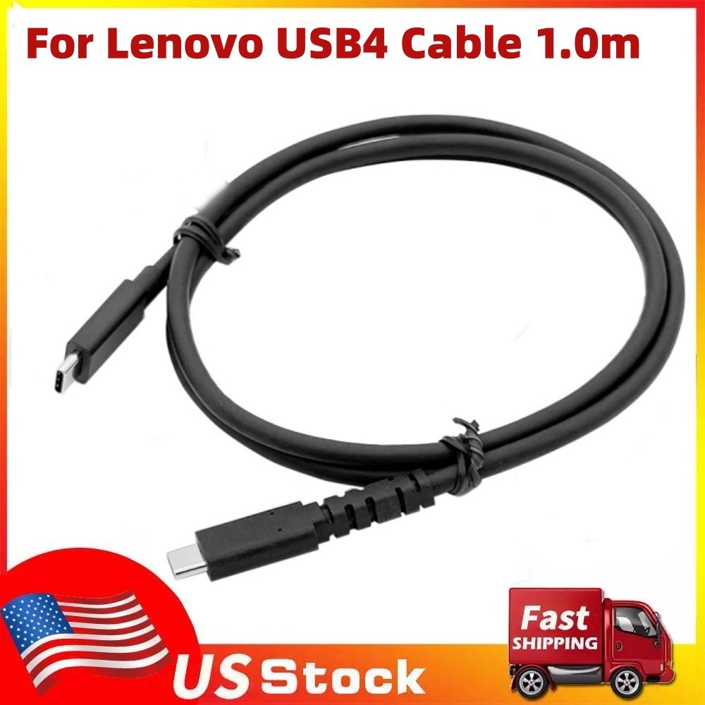 Genuine Lenovo USB 4.0 Cable 1M For Lenovo ThinkPad Dock 5000 FRU: 5C11R89276