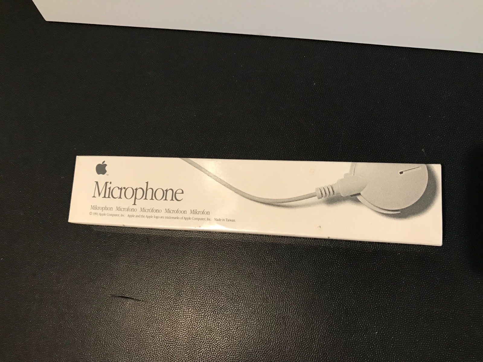 Vintage 1991 Apple Computer Microphone Sealed Original Box