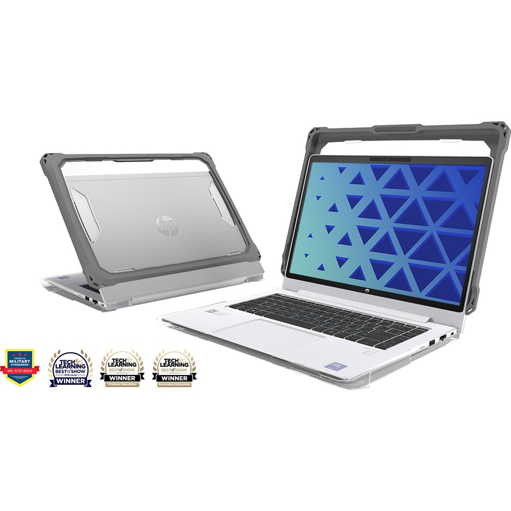 Max Cases Extreme Shell-FL Chromebook Case in Gray - HPEFLPB440GRY