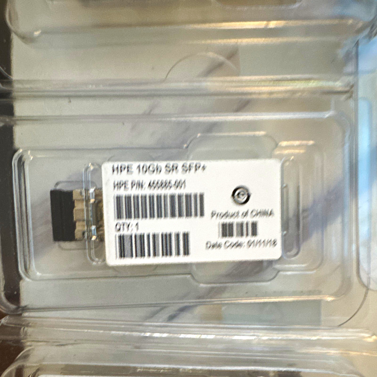 HPE 10Gb SR SFP+ LOT of 19 455885-001 1-Port SFP+ 10 Gbps