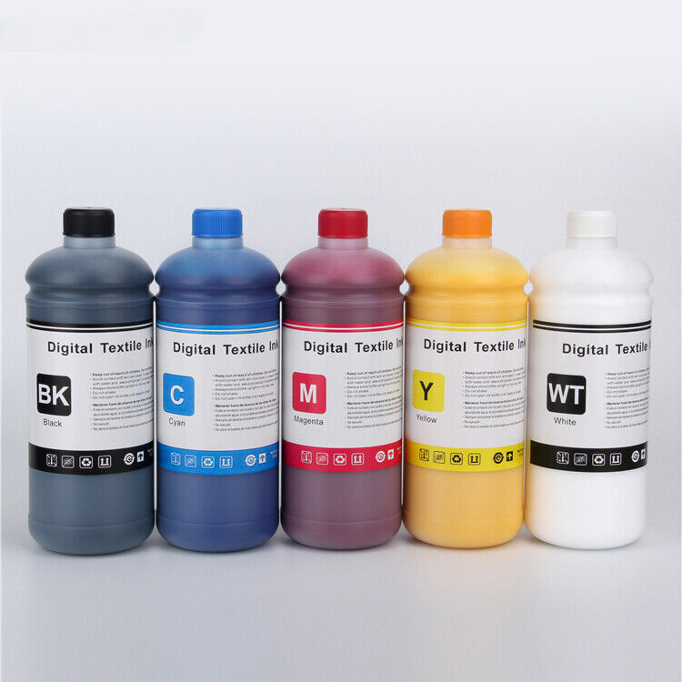 1000ml 5color/set Compatible Kornit Storm 1000 DTG ink for Cotton Printing