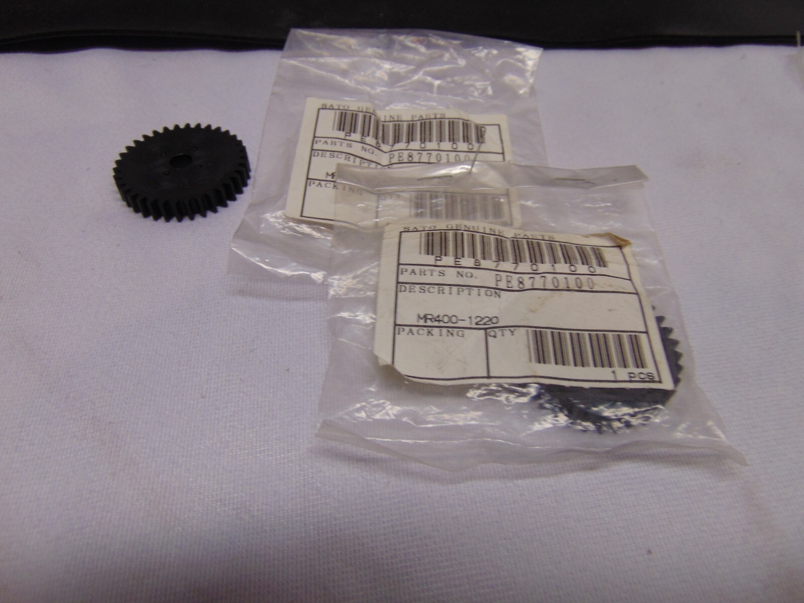 (2) SATO Genuine Pulley Wheels PE8770100 MR400-1220