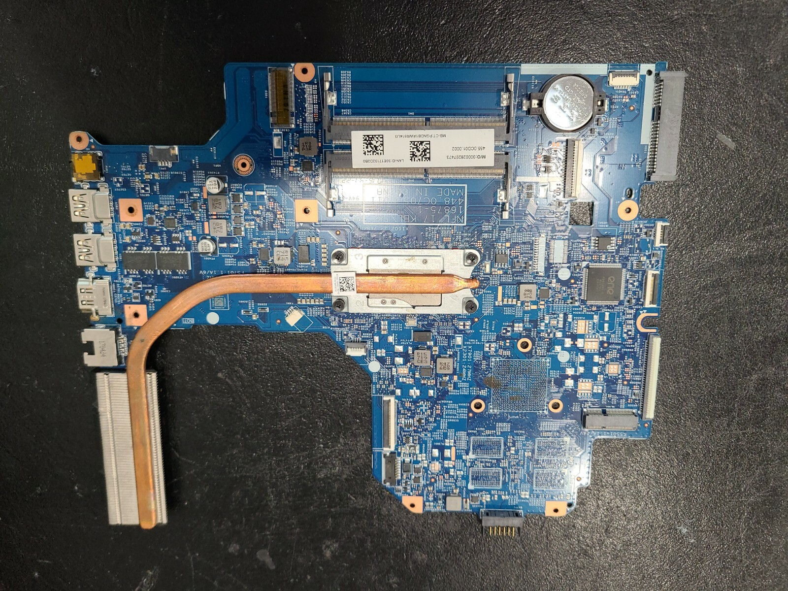 HP 17T-BR000 17-BS SERIES CORE I5-7200U LAPTOP MOTHERBOARD 925624-001 929318-001