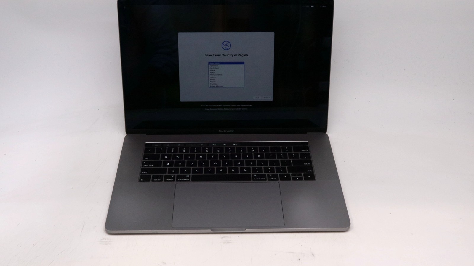 Apple Macbook Pro 15" i7-9750h 16GB 512GB BATTERY ISSUE