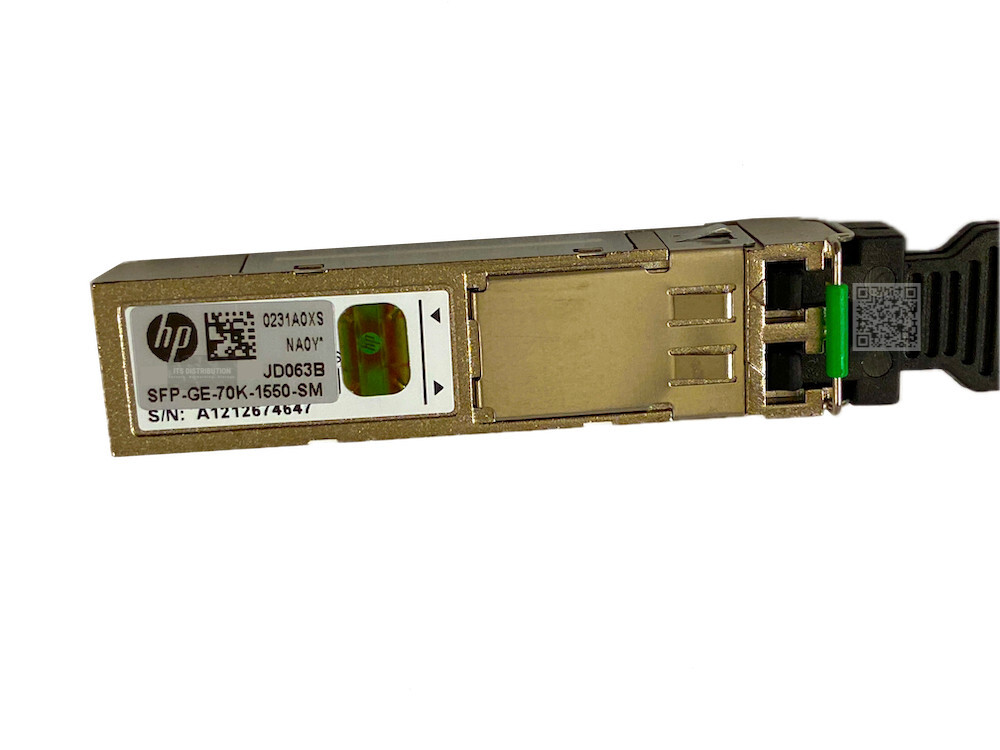 JD063B I Genuine HP LH70 X125 1x1000Base-LH1 0231A0XS SFP Transceiver
