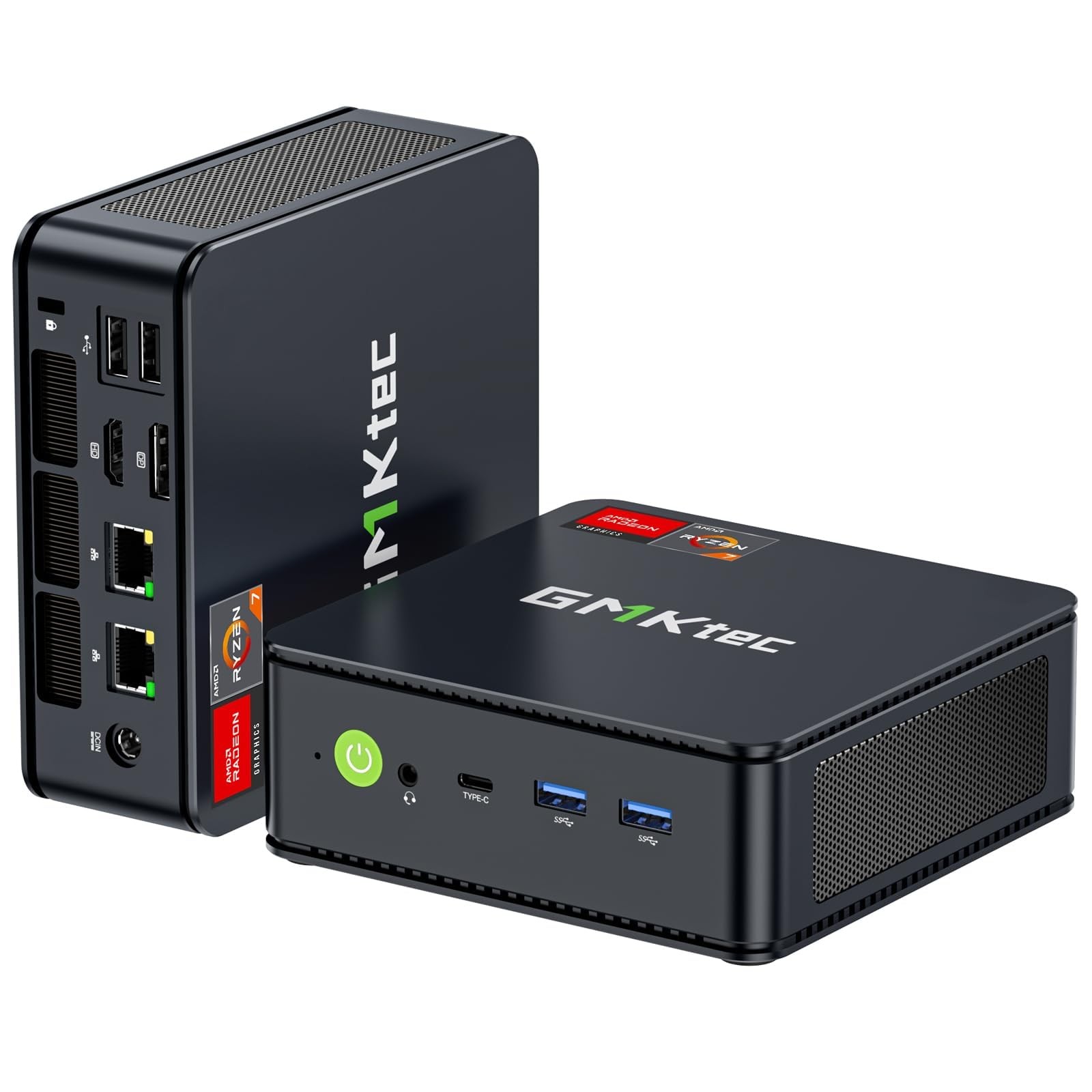 GMKtec M5S Gaming PC Mini Desktop Computer Ryzen 5400U 16GB DDR4 512GB SSD