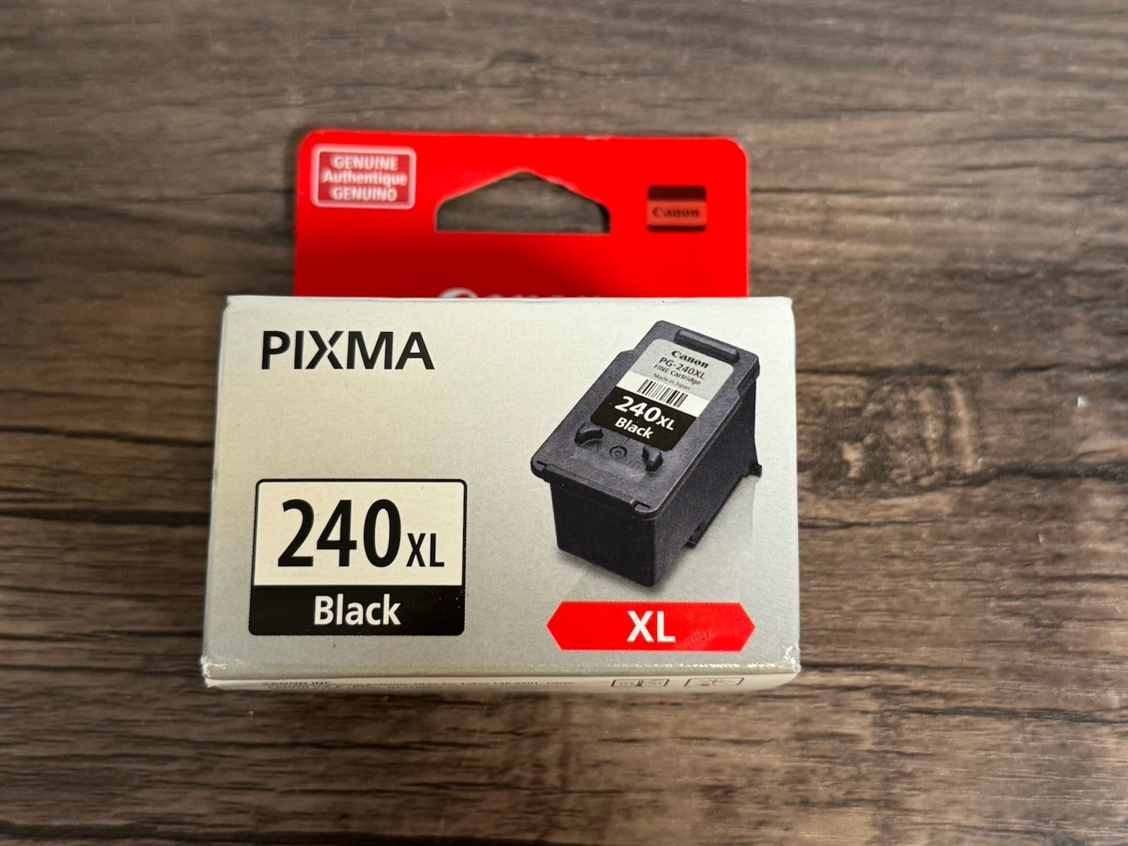 Canon PG-240XL Black Ink Cartridge Genuine New Factory Sealed