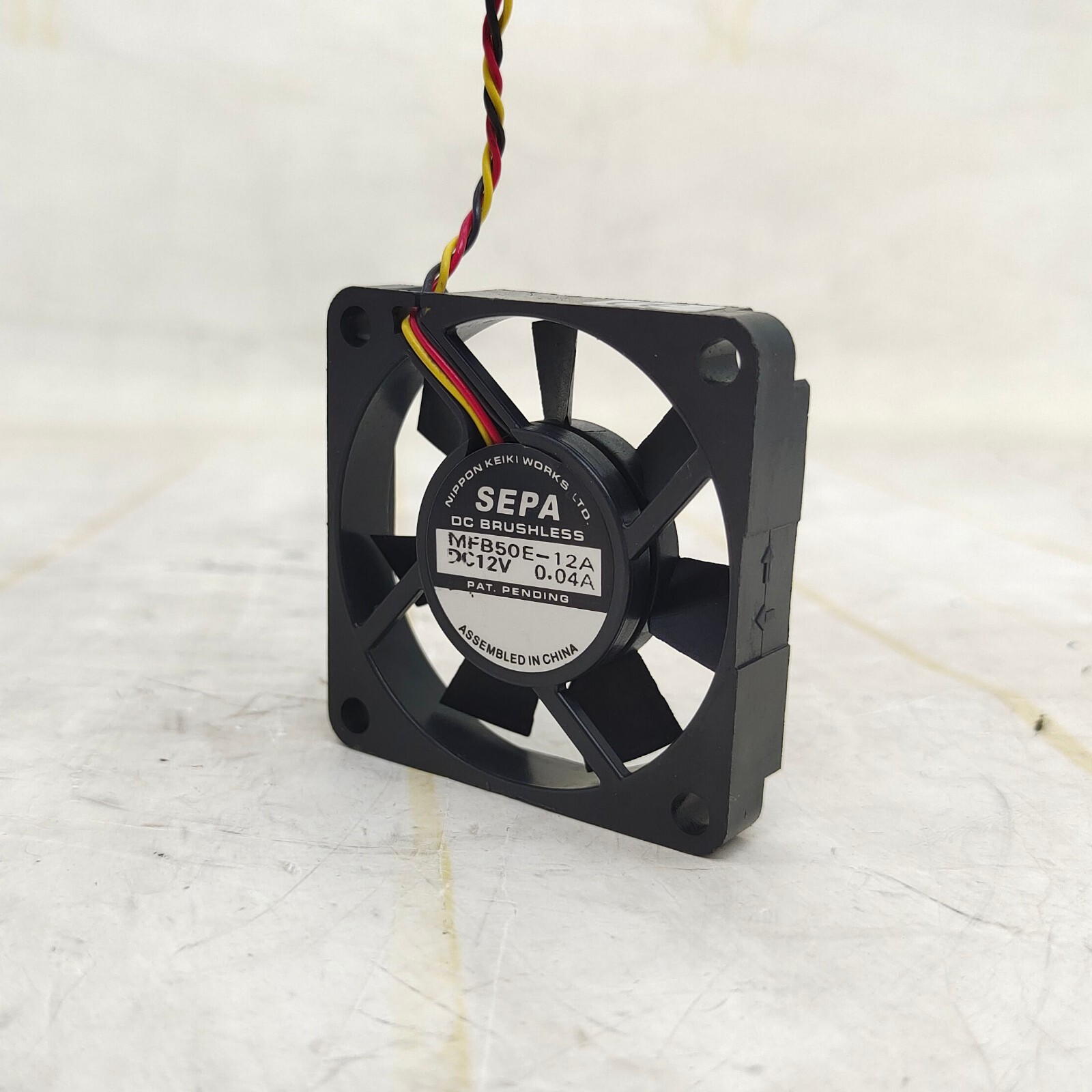 1 PCS Fan 5CM 3-wire cooling fan MFB50E-12A DC 12V 0.04A 5010