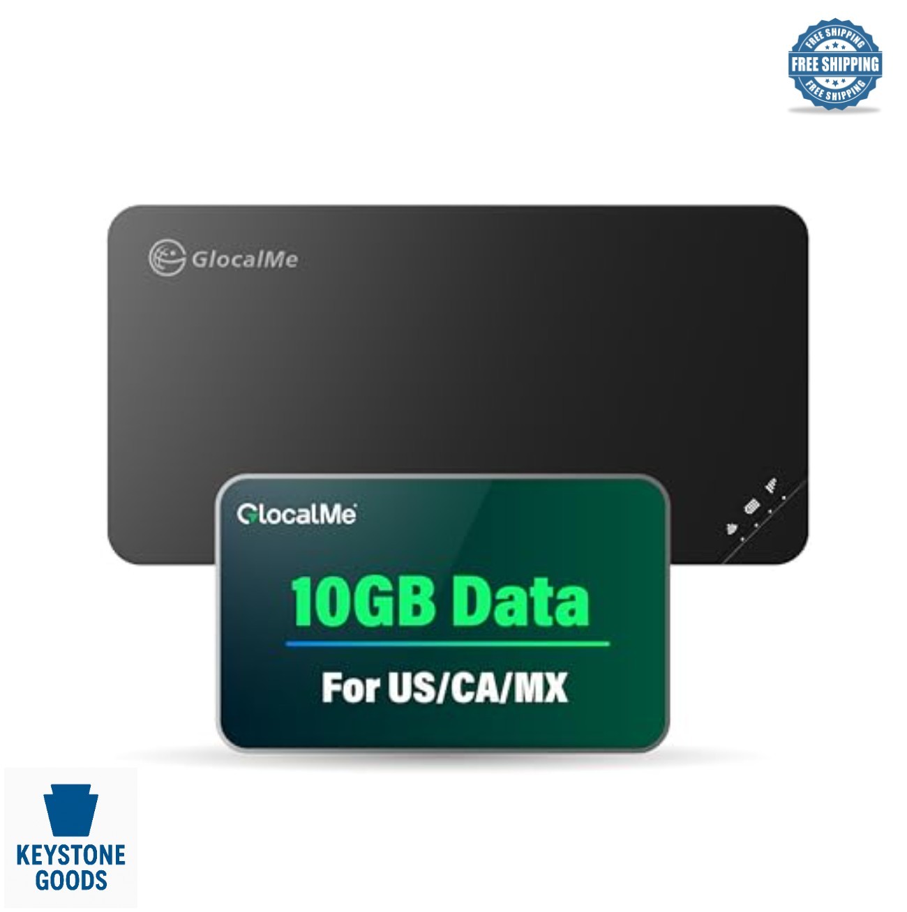 Portable 4G LTE WiFi Hotspot 10GB US CA MX Data 30 Days Travel 10 Devices