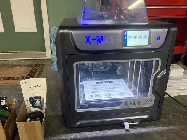 2 quidi tech x max 3d printers both perfect condition w/extras $185 ea or offer