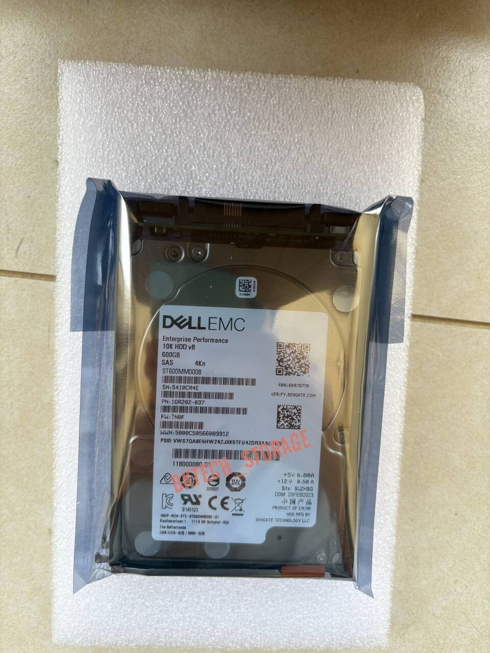 EMC D4-2S10-600 005053150 005053151 600Gb 10K SAS 12Gb unity HDD Hard Drive