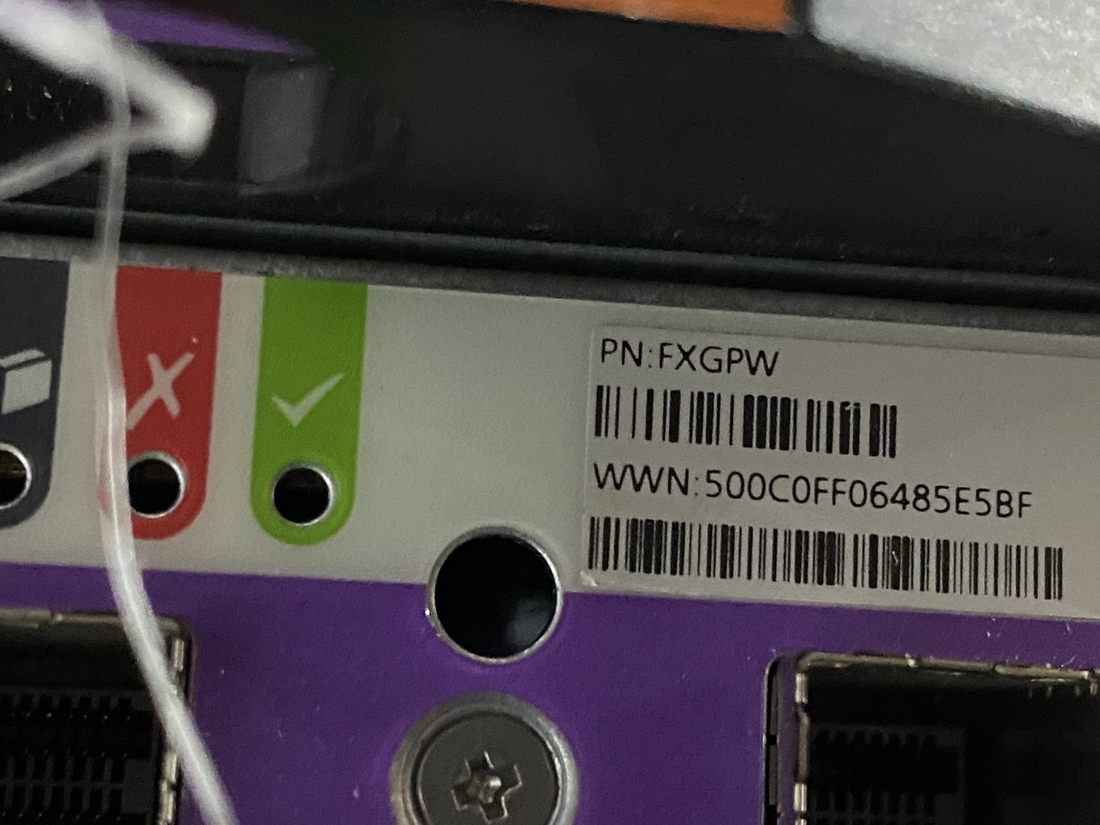 Dell EMC FXGPW PowerVault ME4012 ME4024 12Gb/s SAS Controller