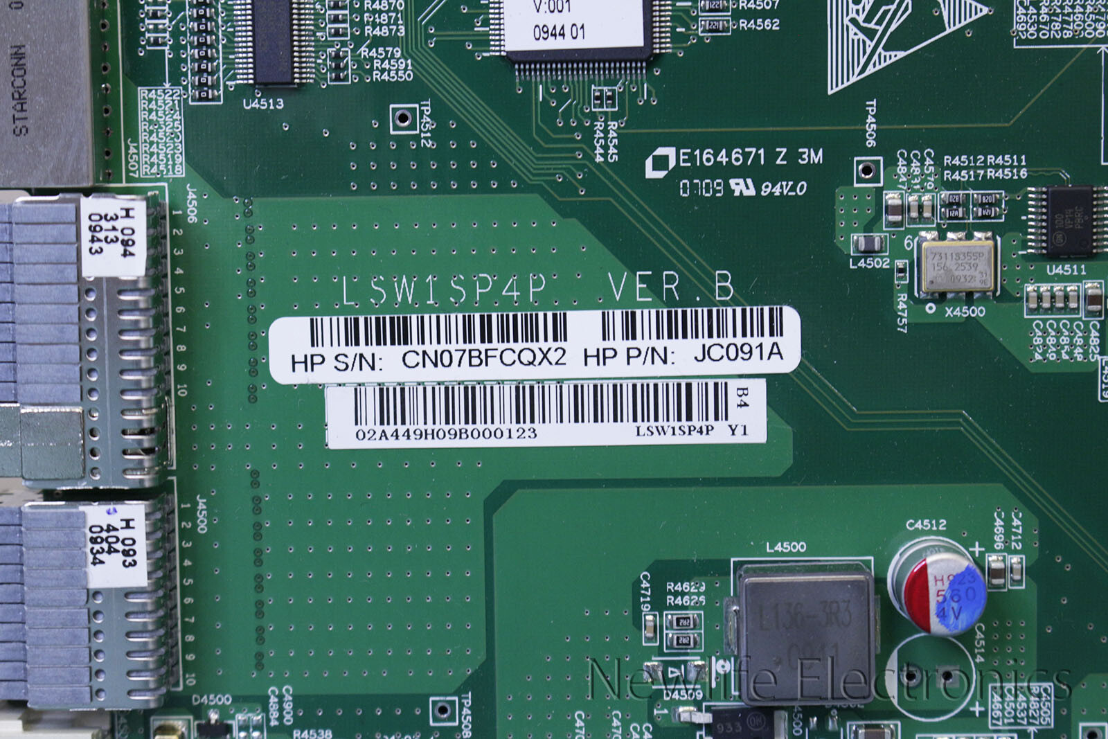 (New) HP JC091-61201 5800 Switch 4-port 10GbE SFP+ Interface Module JC091A