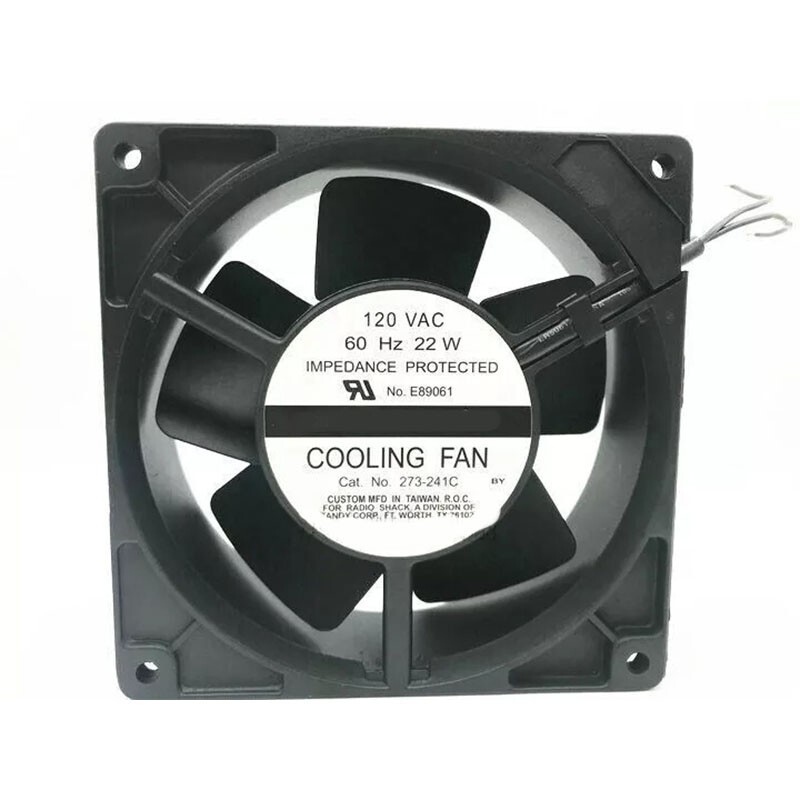 For 273-241C/273241C 120V AC 60HZ 22W 12CM Cooling Fan Inverter Fan High Quality