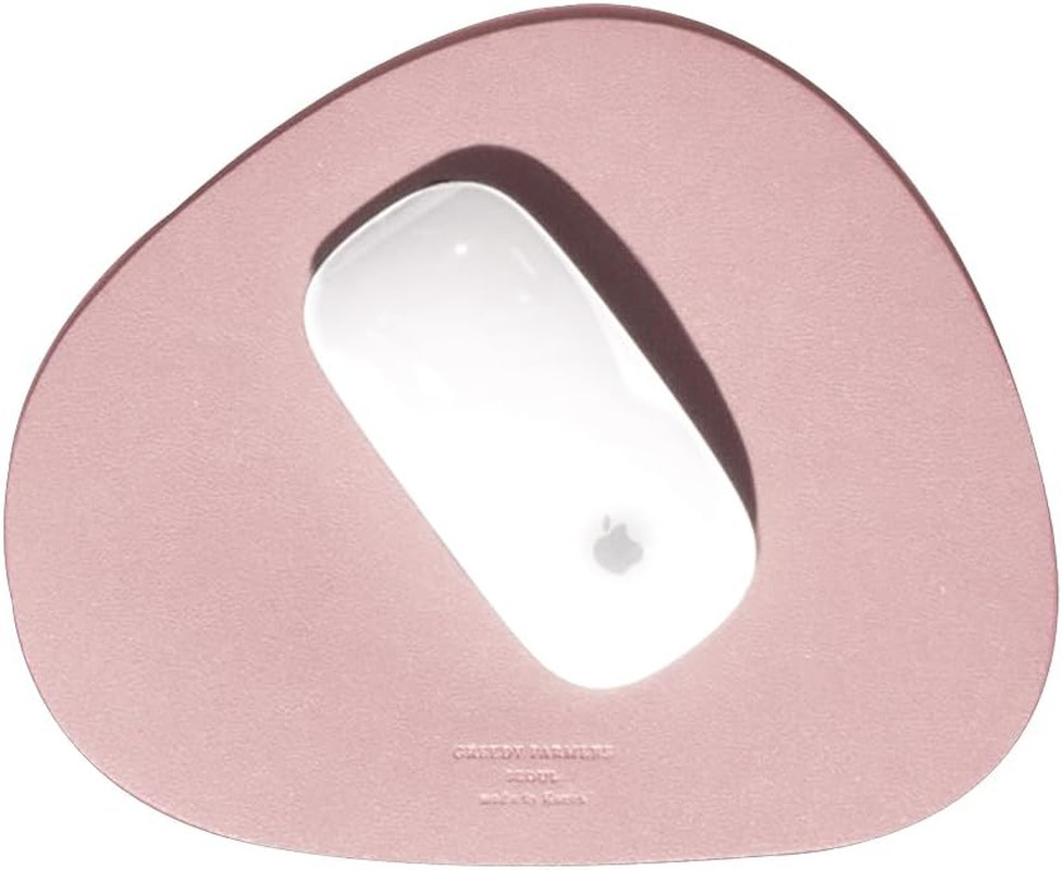 GREEDY FARMERS Mouse pad, Non-Slip Washable Waterproof Computer Mouse pad (Blush