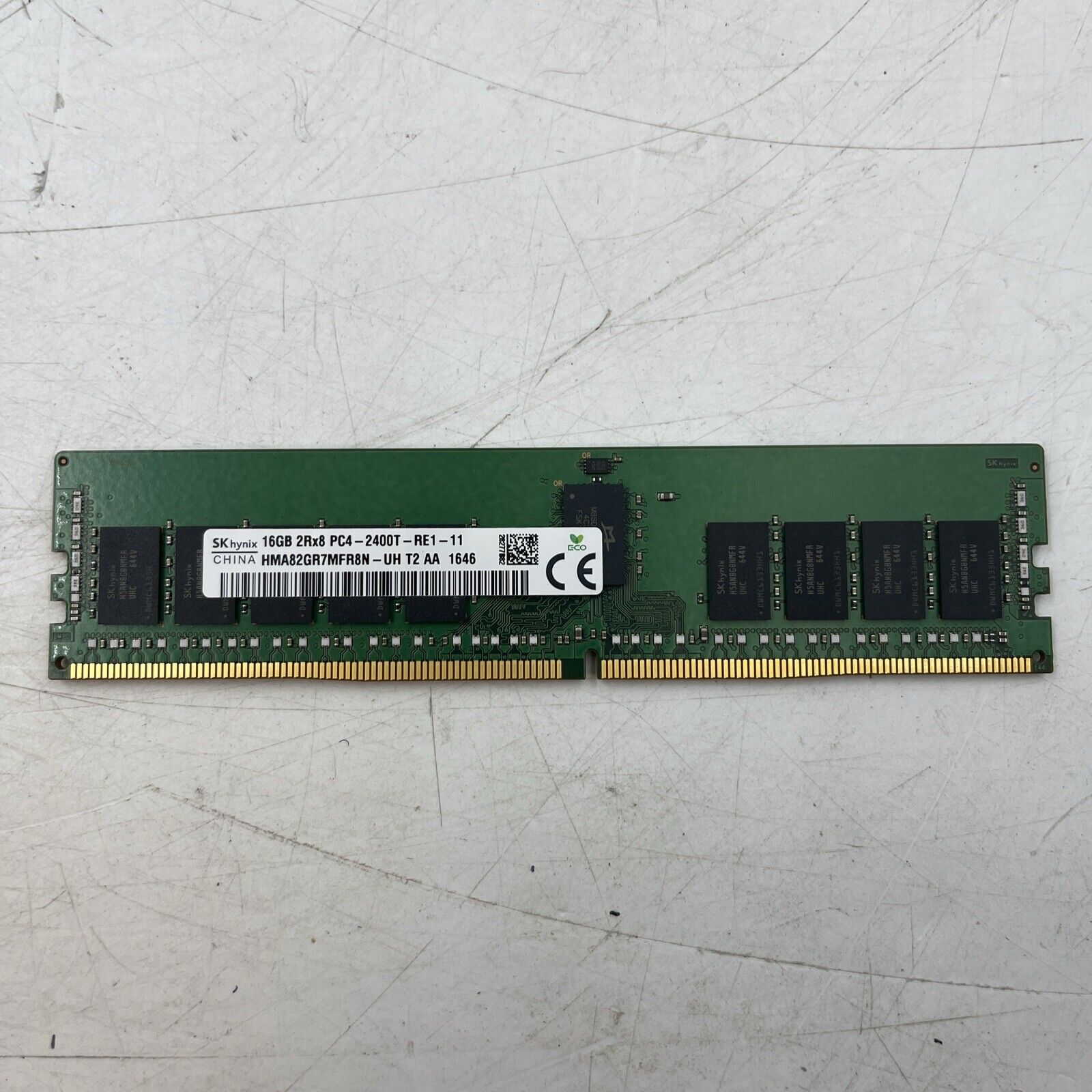 LOT OF 6 SK Hynix 16GB 2Rx8 PC4-2400T Server RAM HMA82GR7AFR8N-UH
