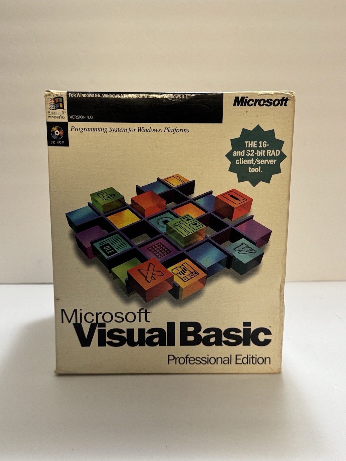 Microsoft Visual Basic  Professional Edition 4.0 for Windows 3.1