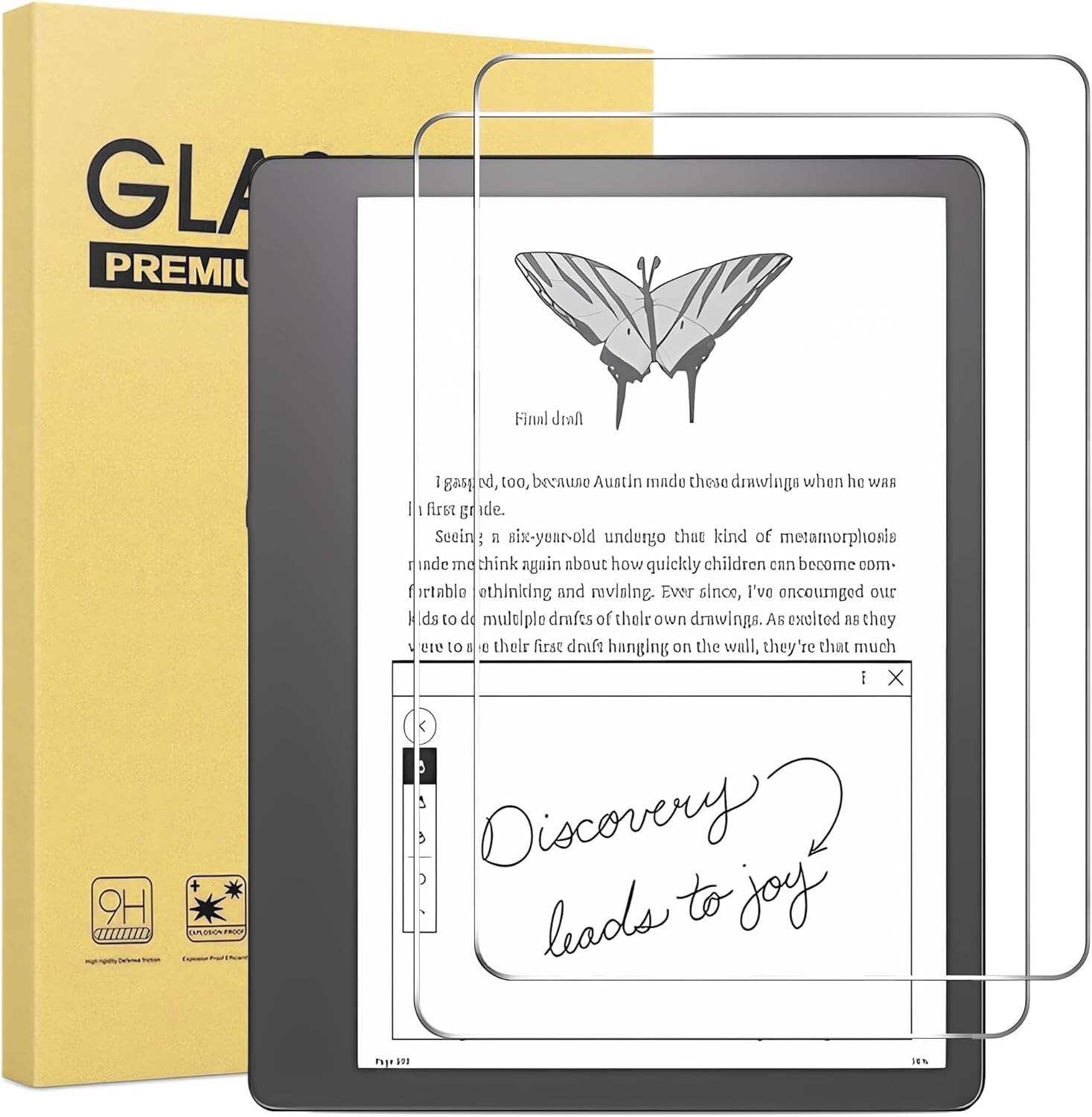 For Amazon Kindle Scribe 10.2" (2025/2022/2024)Tempered Glass Screen Protector
