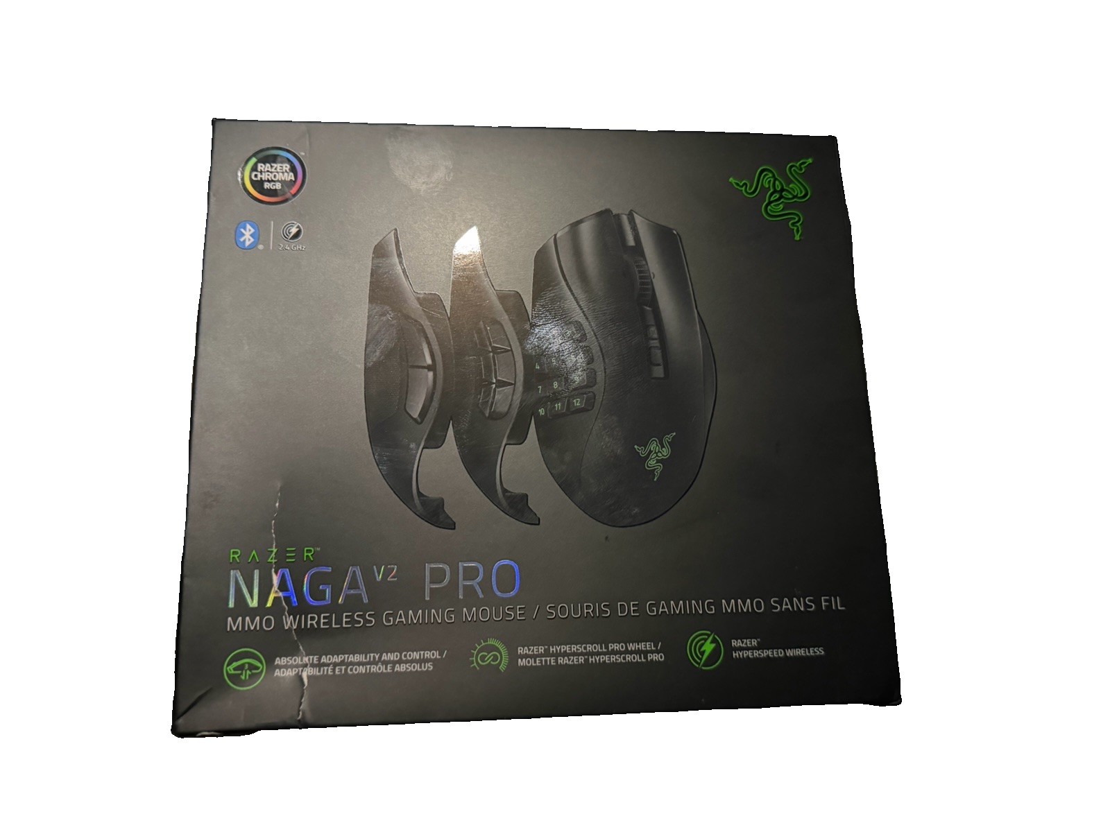 BRAND NEW - Razer Naga V2 Pro Wireless Optical Gaming Mouse RZ01-0440