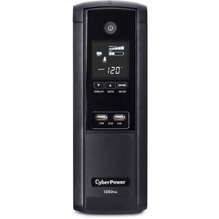 CyberPower CP 1350 AVRLCD 1350VA UPS Backup Surge Protection NO BATTERIES APC
