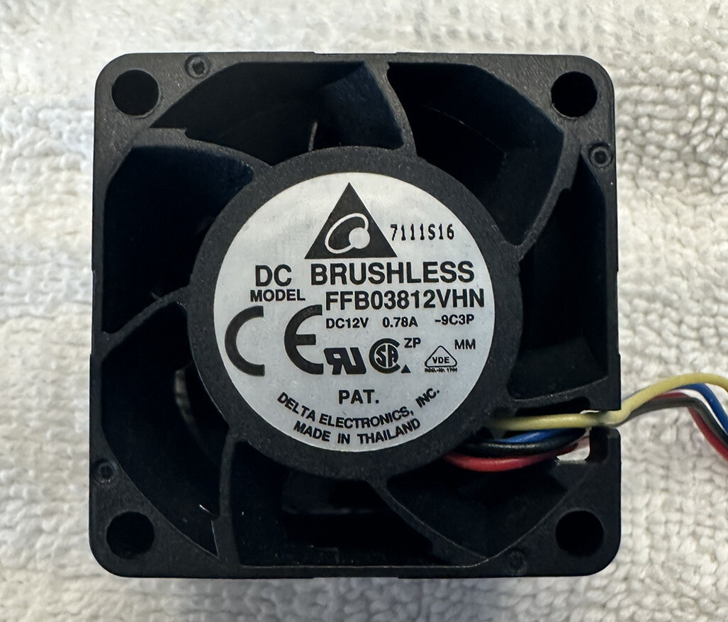 Delta FFB03812VHN-A 3828 38*38*28MM DC12V 0.7A Cooling fan 38MM COOLER PMW 4pin