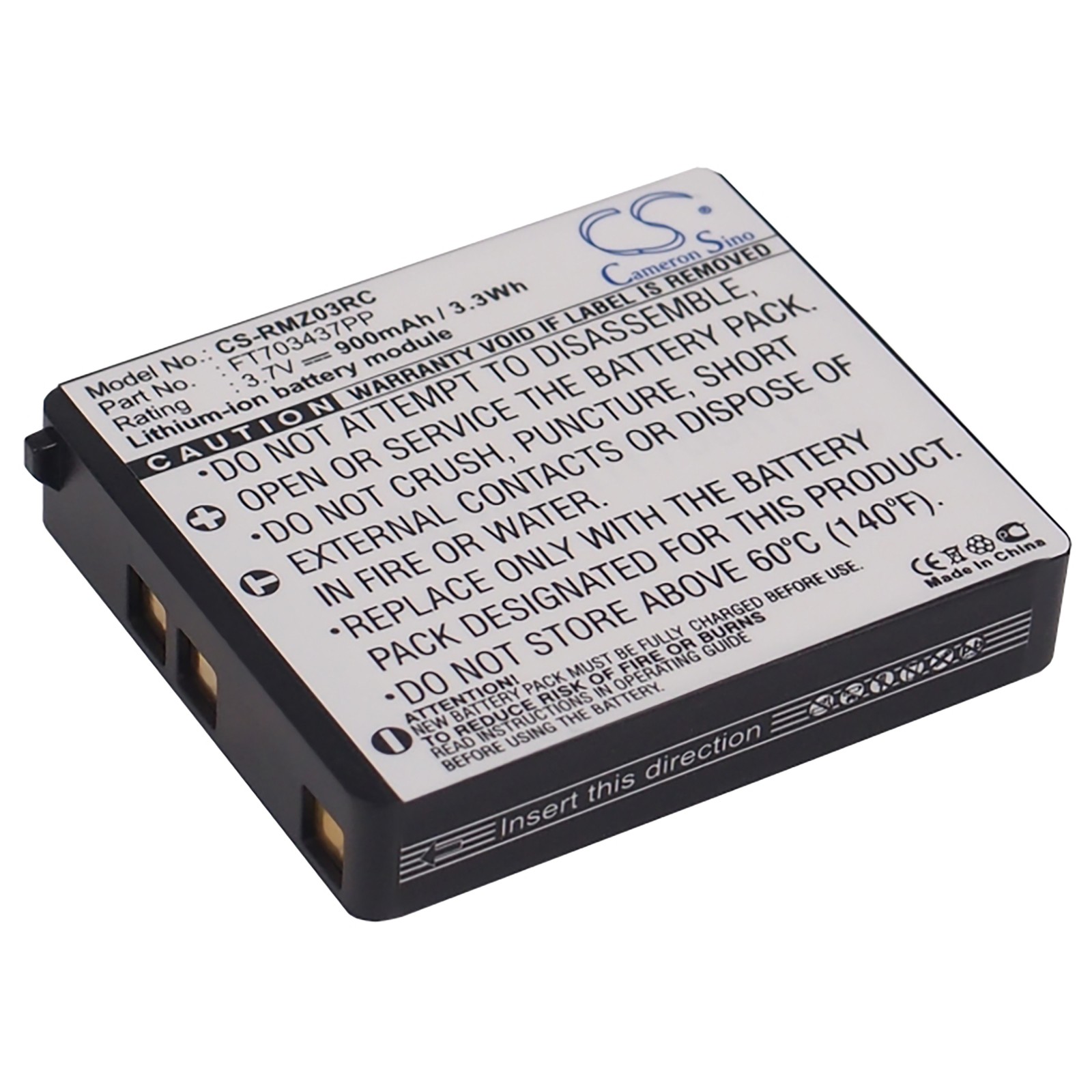 Battery for Razer Mamba RC03 Mouse RC03-001201 FT703437PP RZ03-00120100-0000