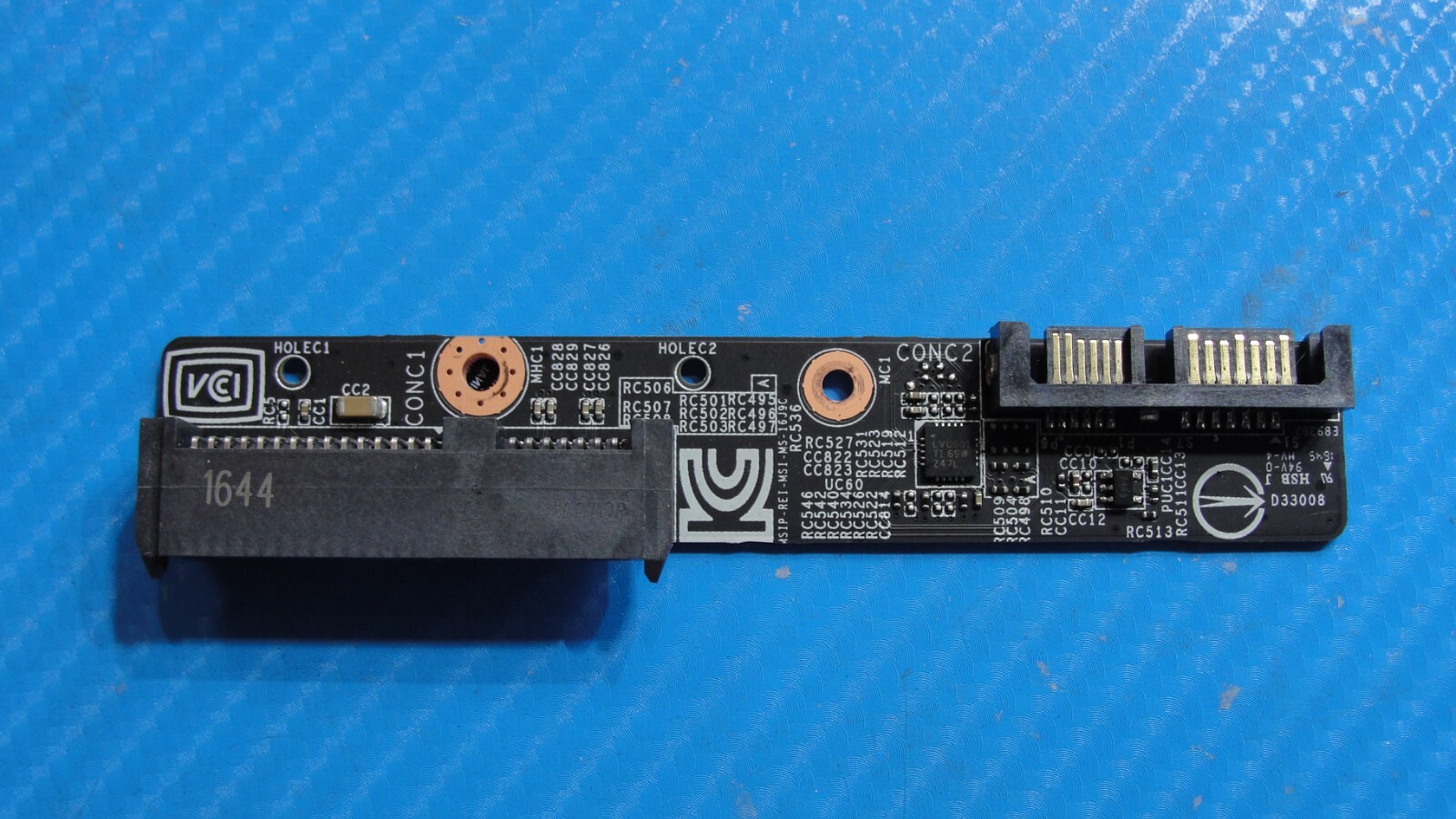 MSI GL62M 7RD 15.6" Genuine SATA Connector Board MS-16J9C