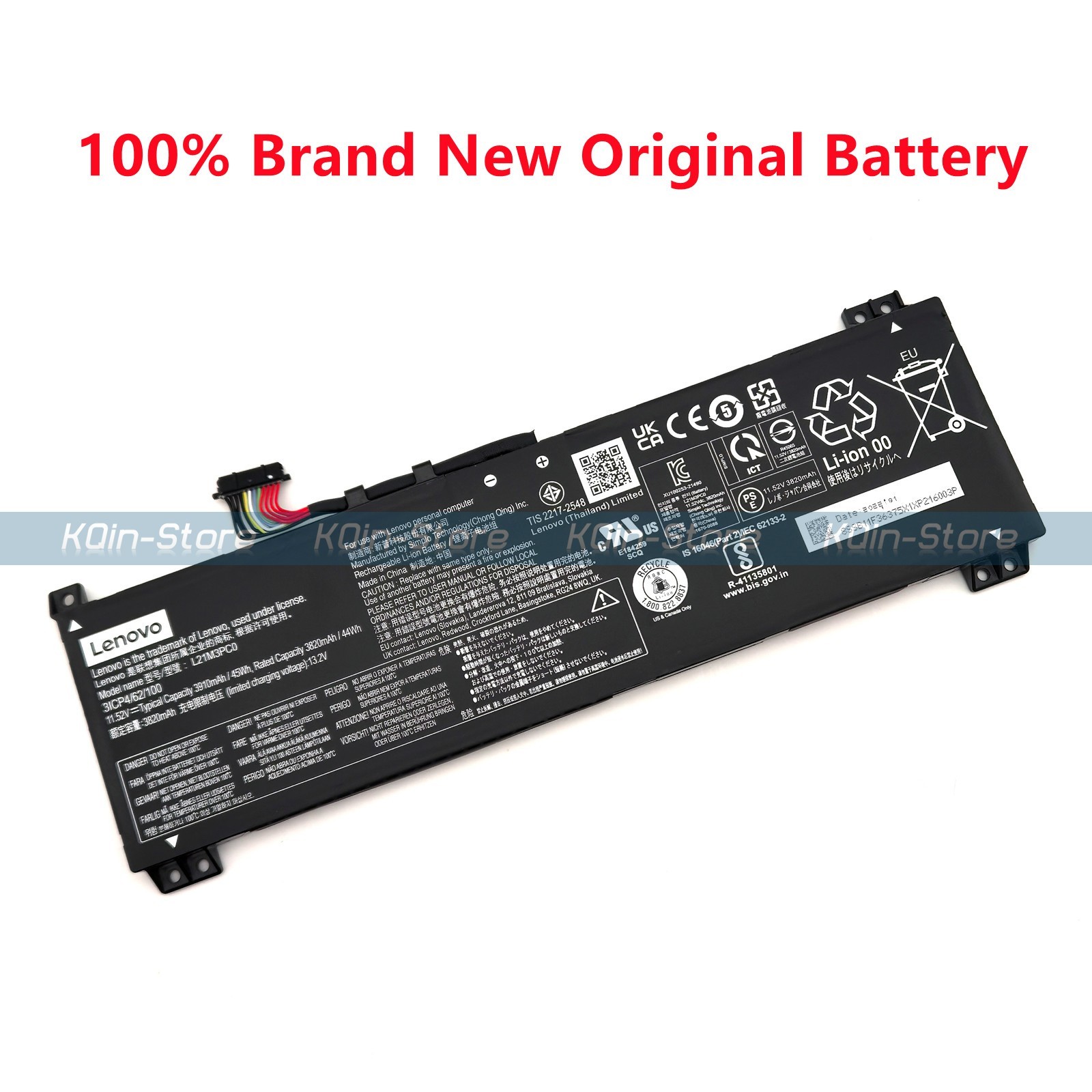 Genuine L21M3PC0 L21D3PC0 L21M3PC0 Battery for Lenovo IdeaPad Gaming 3 15IAH7