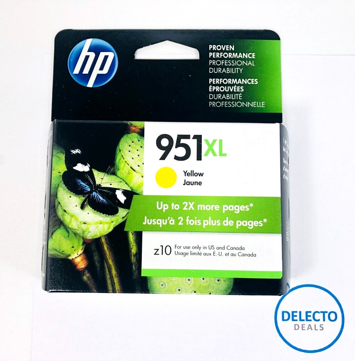 GENUINE HP 951XL Yellow High-yield Ink Cartridge (CN048AN140) SEALED BOX