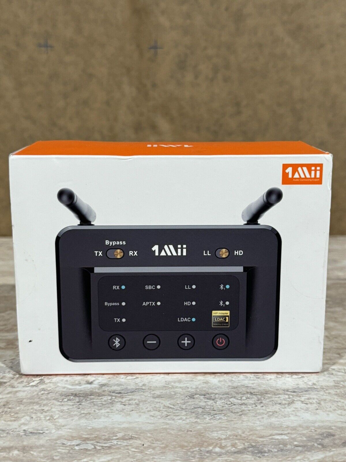 1Mii B03PRO Bluetooth Transmitter Receiver 2 n 1 Hi-Fi ESS 
