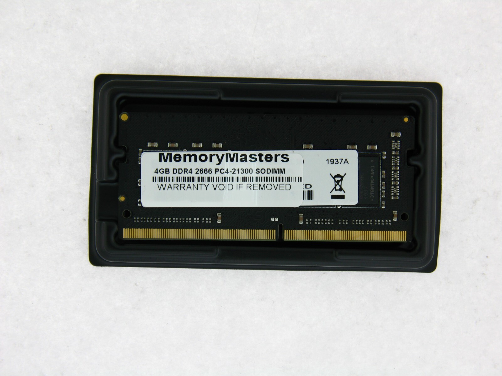 4GB DDR4 2666 PC4-21300 SODIMM Synology D4NESO-2666-4G Equivalent NAS Memory RAM