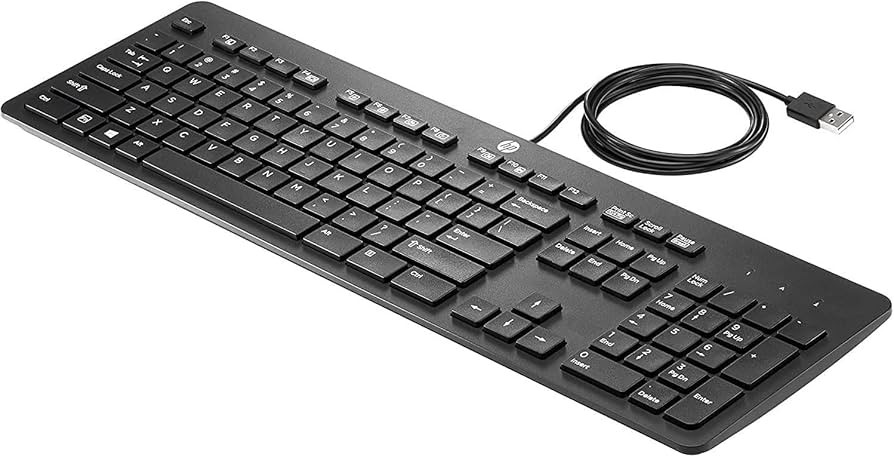 HP SK-2120 Slim Wired USB Keyboard