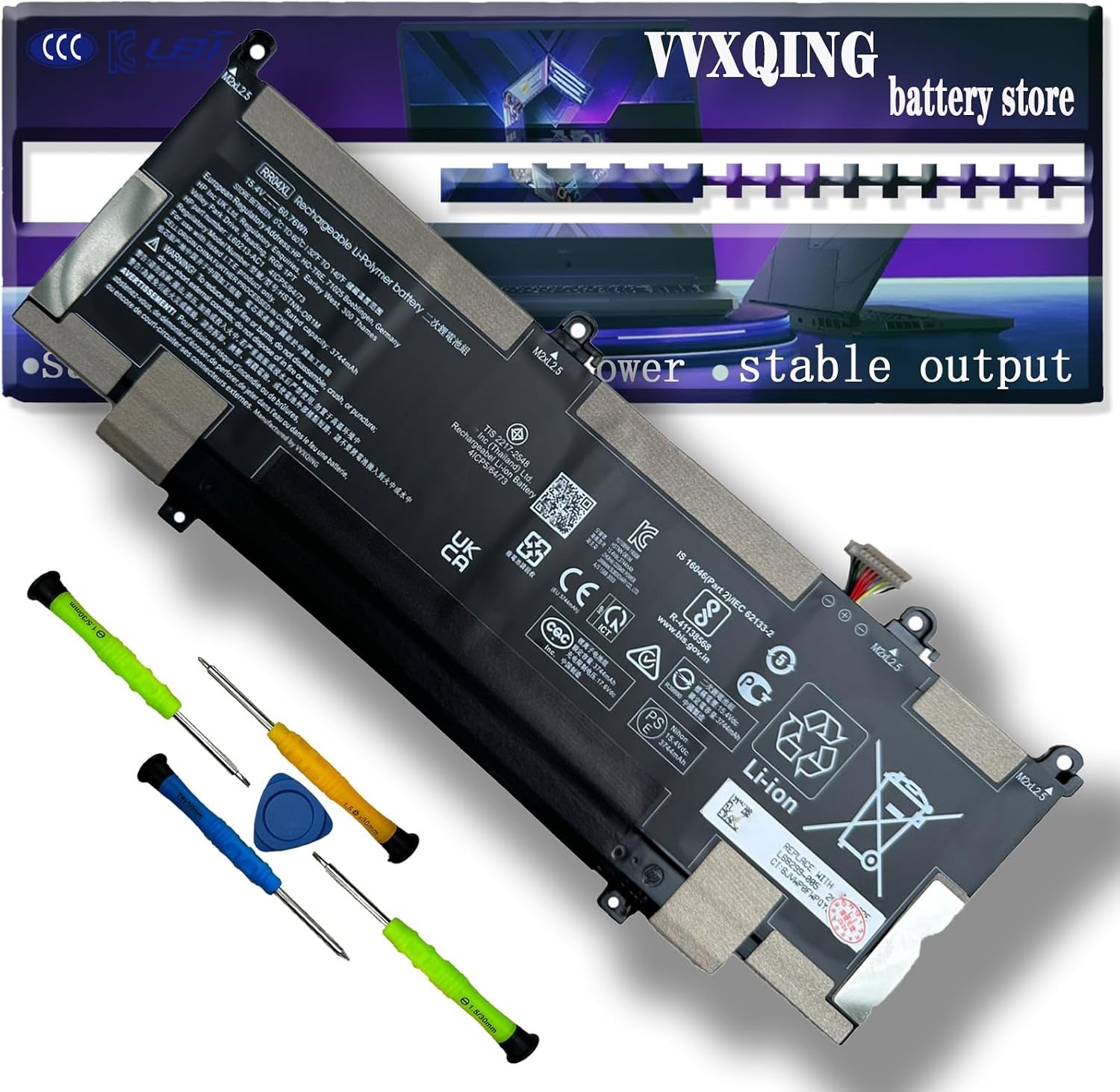 RR04XL L60373 005 Laptop Battery Replacement for HP Spectre X360 13 13 AW 13