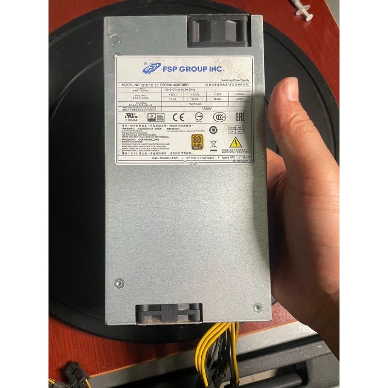 10pin FSP350-40UGBBD ATX 350W Power Supply Charge for FSP MSI Aegis 3 Gaming 12V