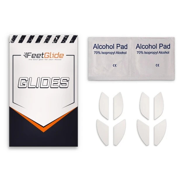 FeetGlide Skates for FinalMouse Starlight-12 Small / Medium Replacement Mouse Fe