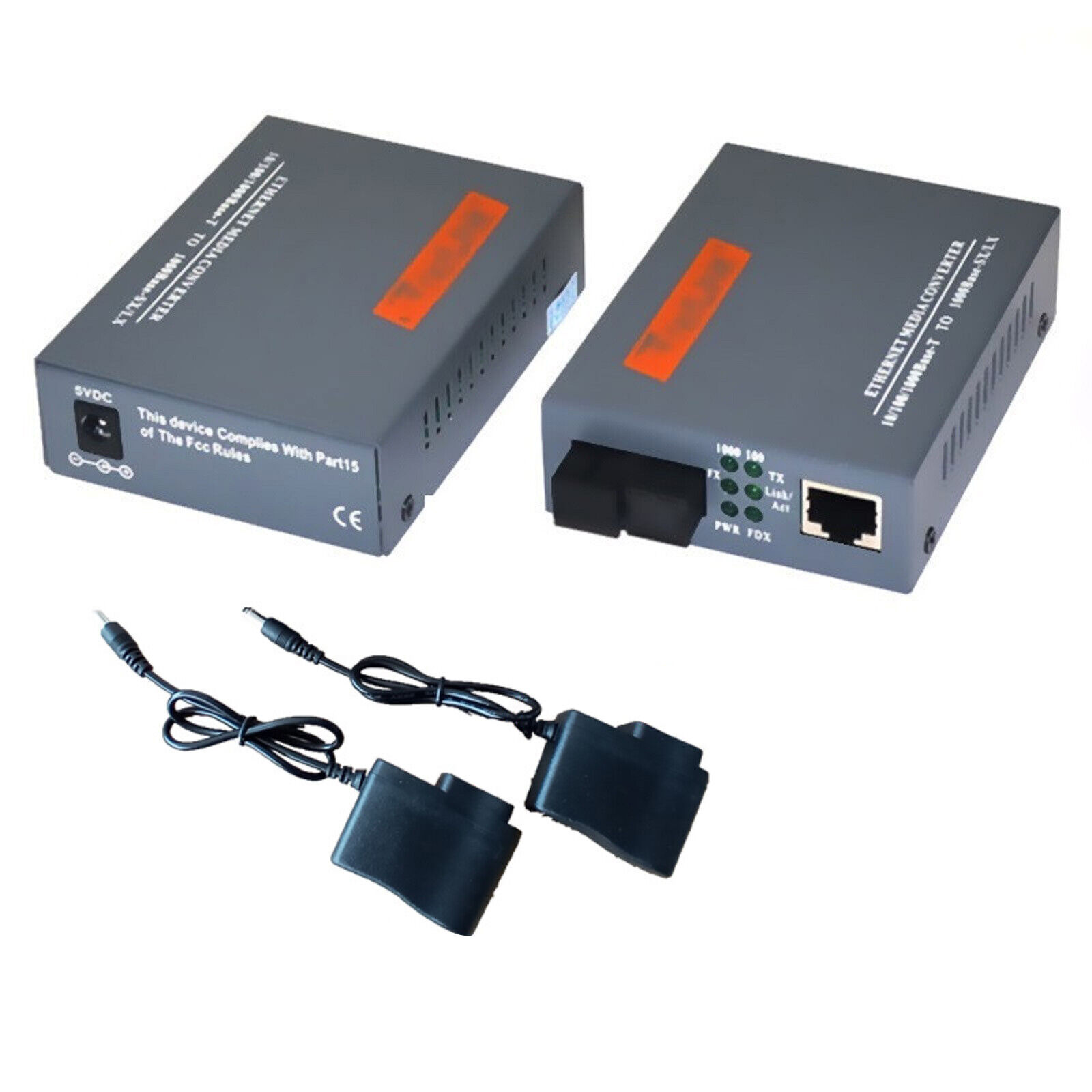 3km Gigabit Fiber Optical Media Converter 10/100M/1000M Optical Transceiver