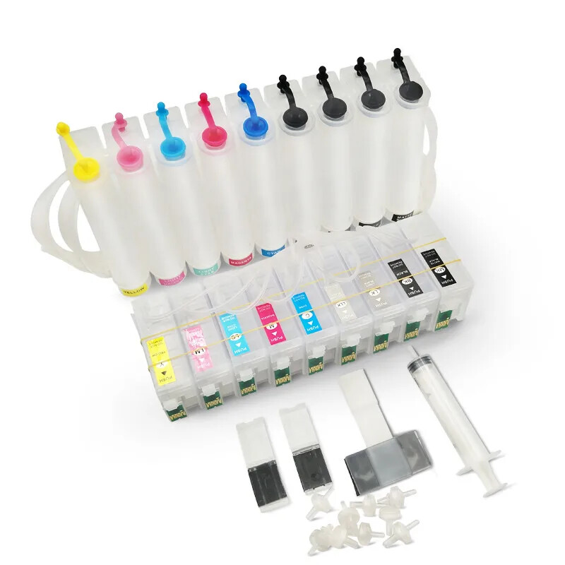 T7601-T7609 Refill Continuous Ink Supply System Ciss For Epson Surecolor P600