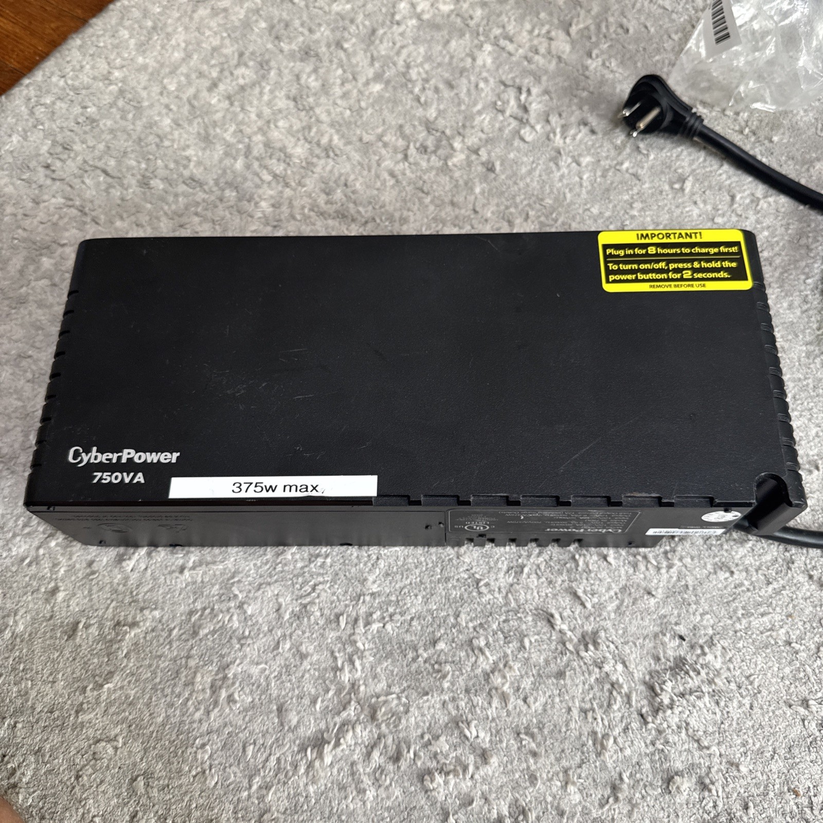CyberPower SL750U-R 750VA/375W Slim Standby