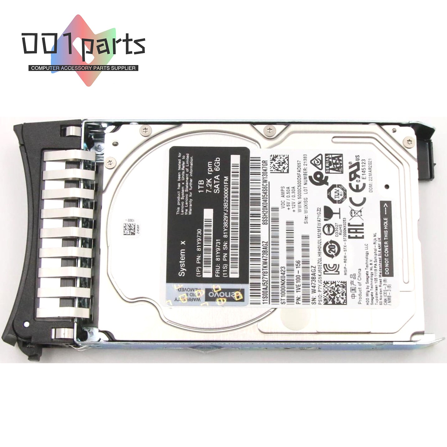 NEW Lenovo Hard Drive HDD 1TB SATA 7.2K 2.5'' 81Y9730 81Y9731 81Y3829 M3 M4