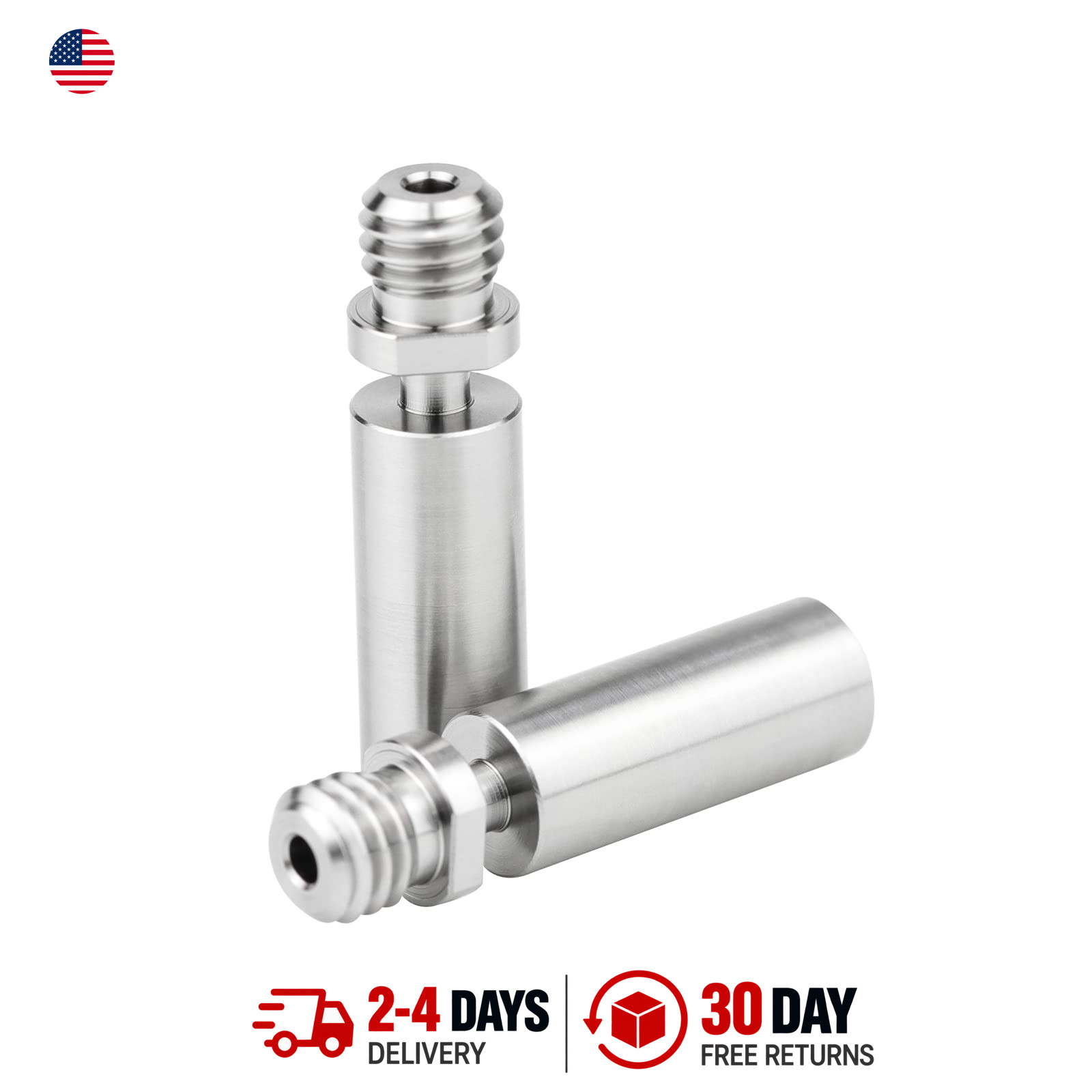 All Metal Titanium Heat Break for Ender 3 Creality CR10 CR10S S4 S5 Ender 3 Pro