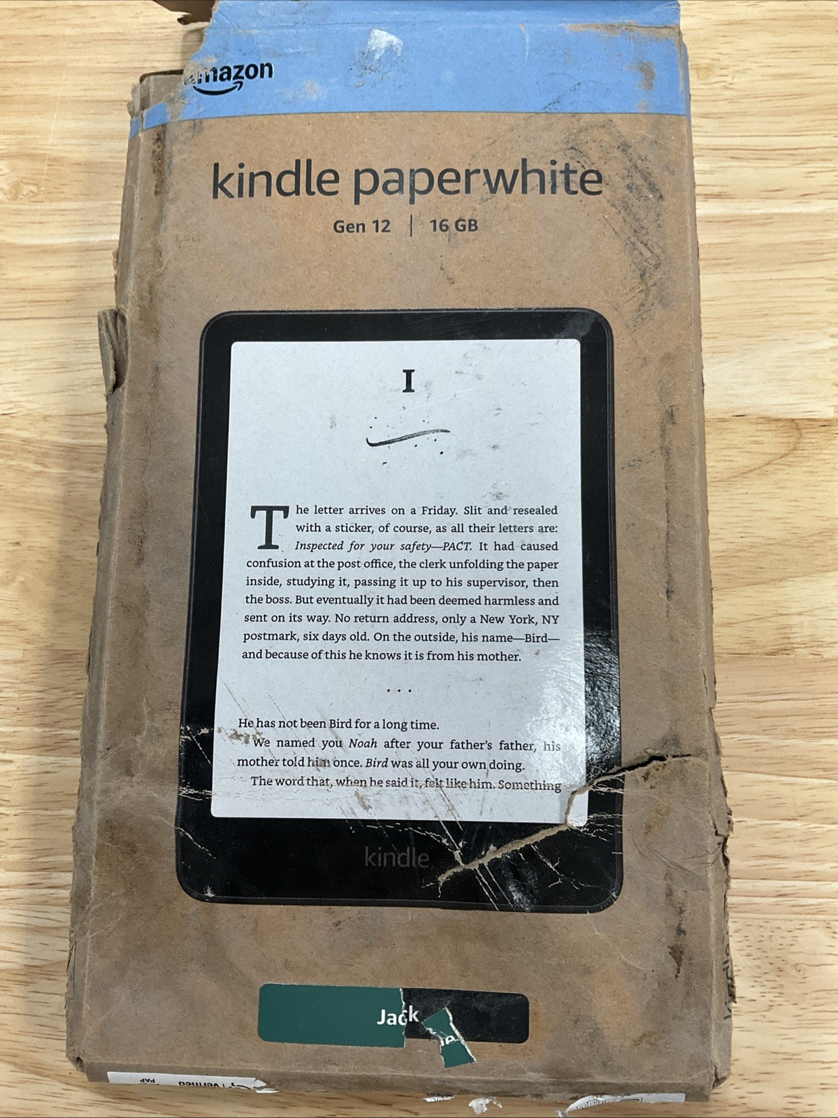 Amazon Kindle Paperwhite 12th Generation 7" 16GB, Jade Green New Open Box