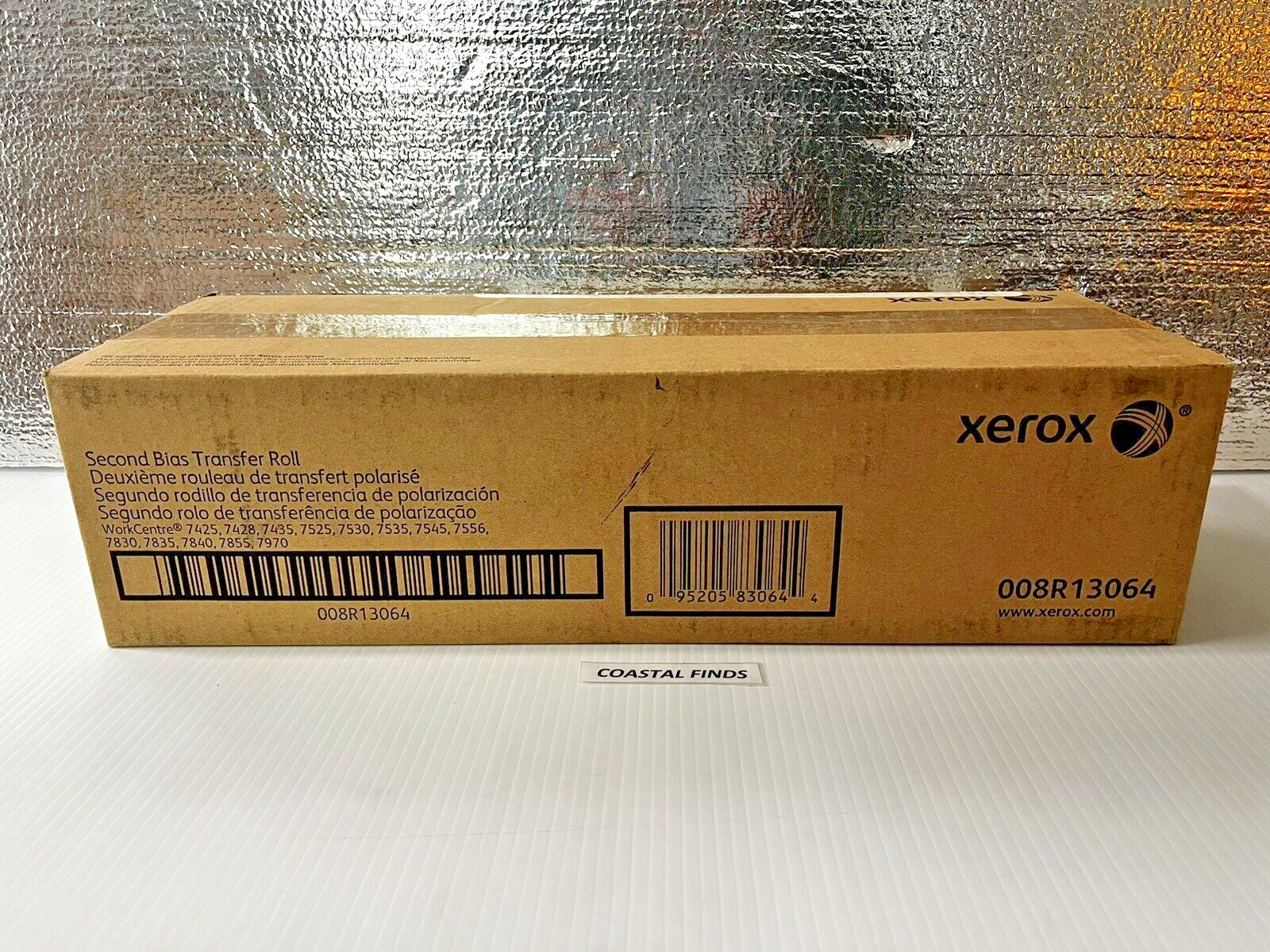 Xerox 008R13064 Second Bias Transfer Roll OEM NEW Genuine Sealed 7425 7428 7525