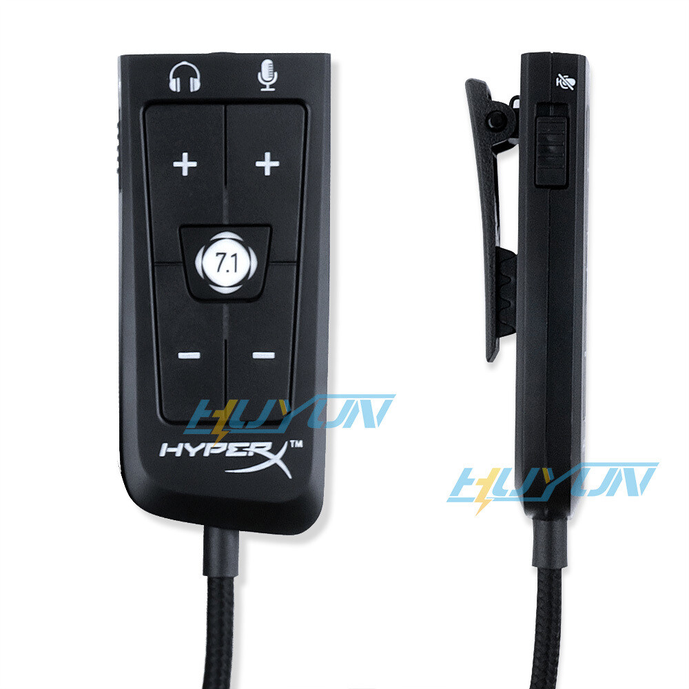 For HyperX Cloud II DSP 3.5mm TO USB Sound Card 7.1 Surround Sound Cloud Virtual