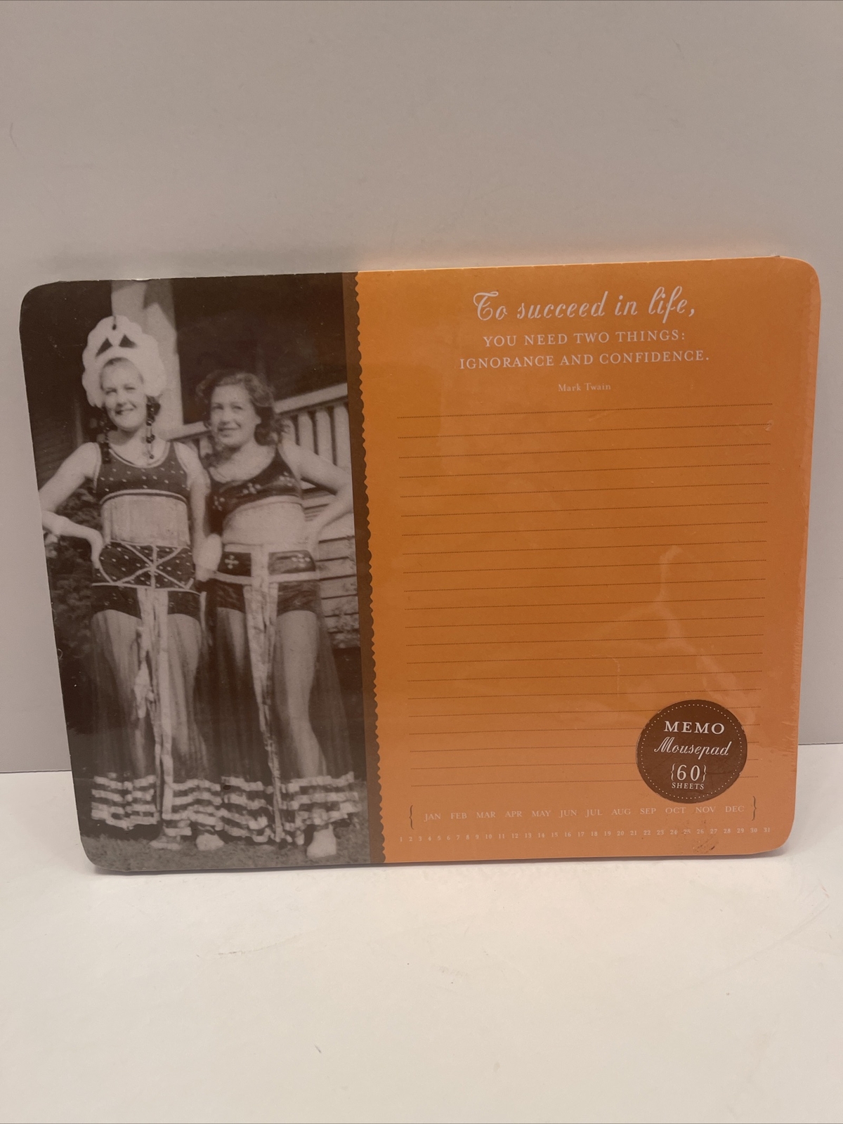 Martin Designs Memo Mouse Pad 60 Sheets Life Quotes NEW 