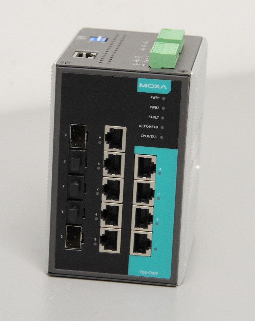 Moxa EDS-G509 Gigabit EtherDevice Switch Layer 2 Managed Switch