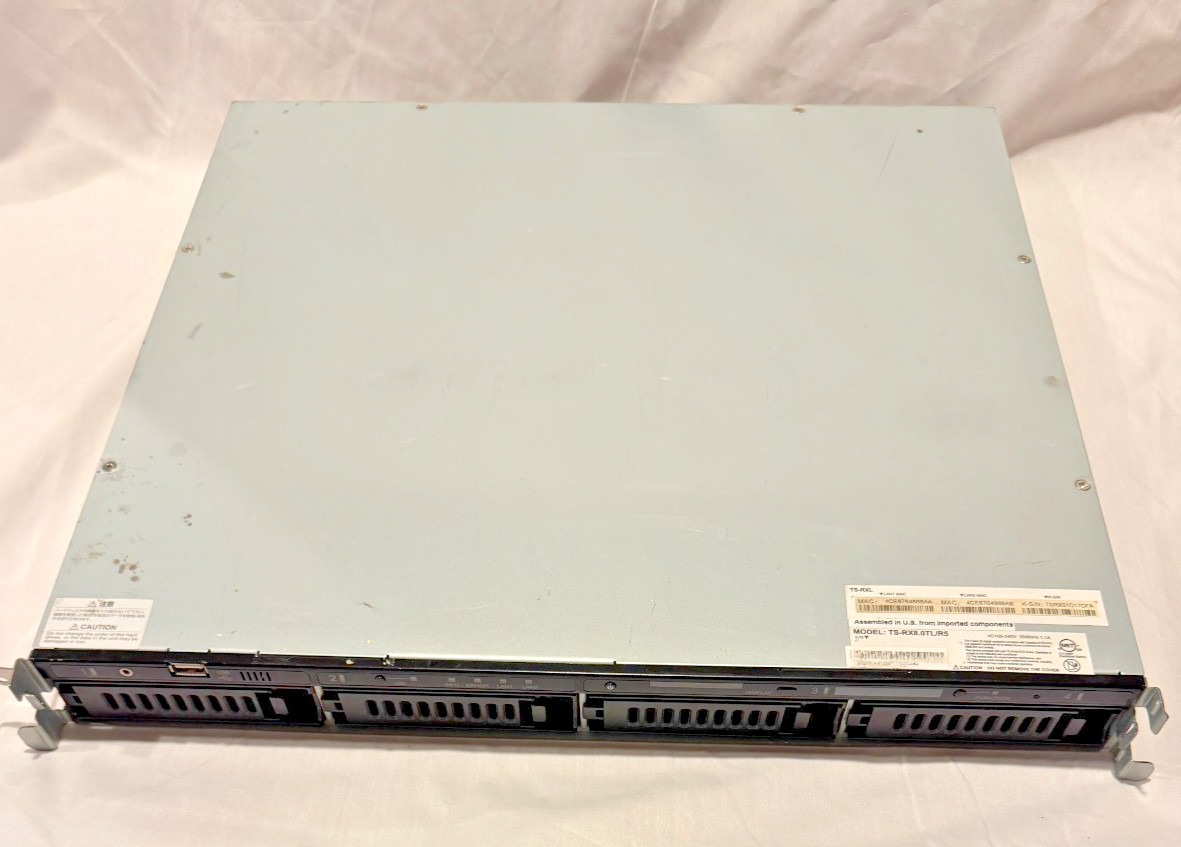 Buffalo TeraStation III TS-RX8.0TL/R5 1U Rackmount NAS Network Storage Diskless
