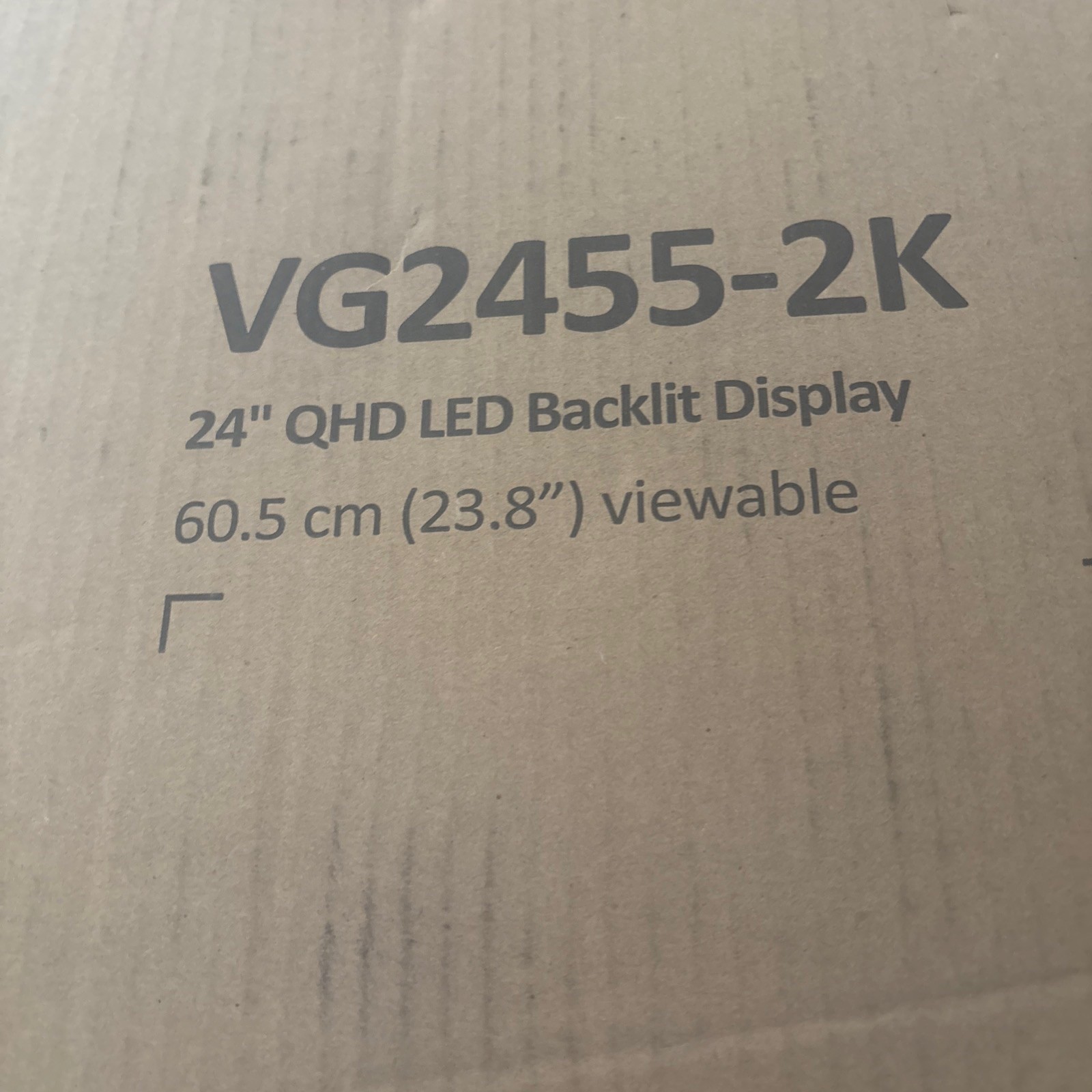 ViewSonic IPS Monitor VG2455-4k 24" Ergonomic 40-Degree Tilt with USB C